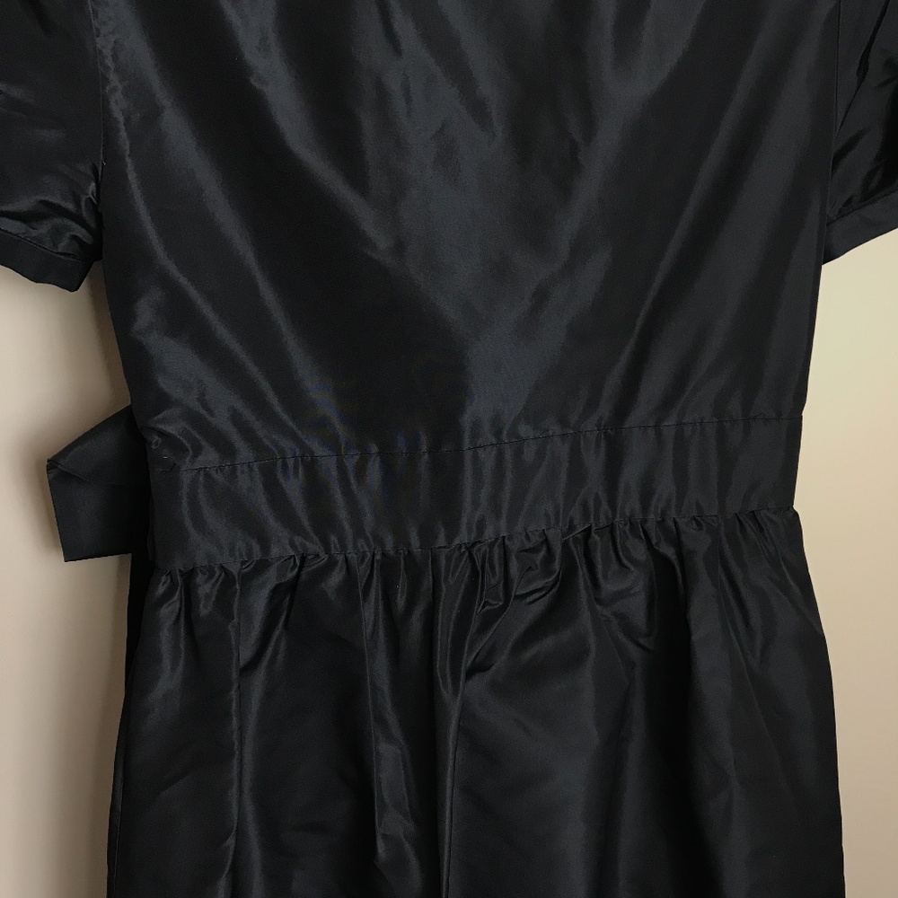 J. Crew Silk Taffeta Wrap Dress - Picture 9 of 14
